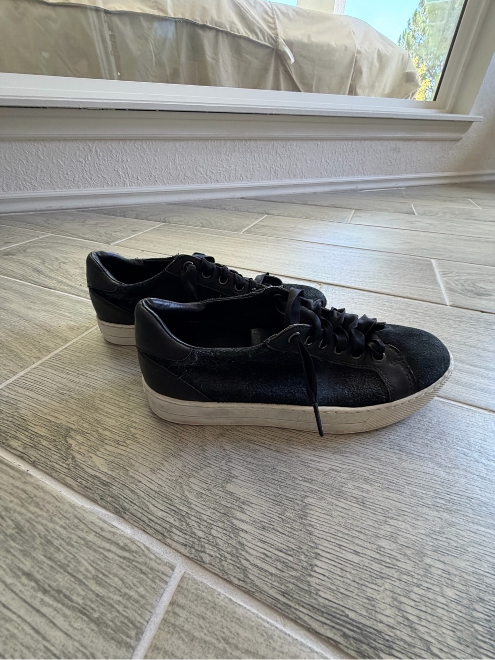 Coach Black Low-Top Women's Platform Sneakers